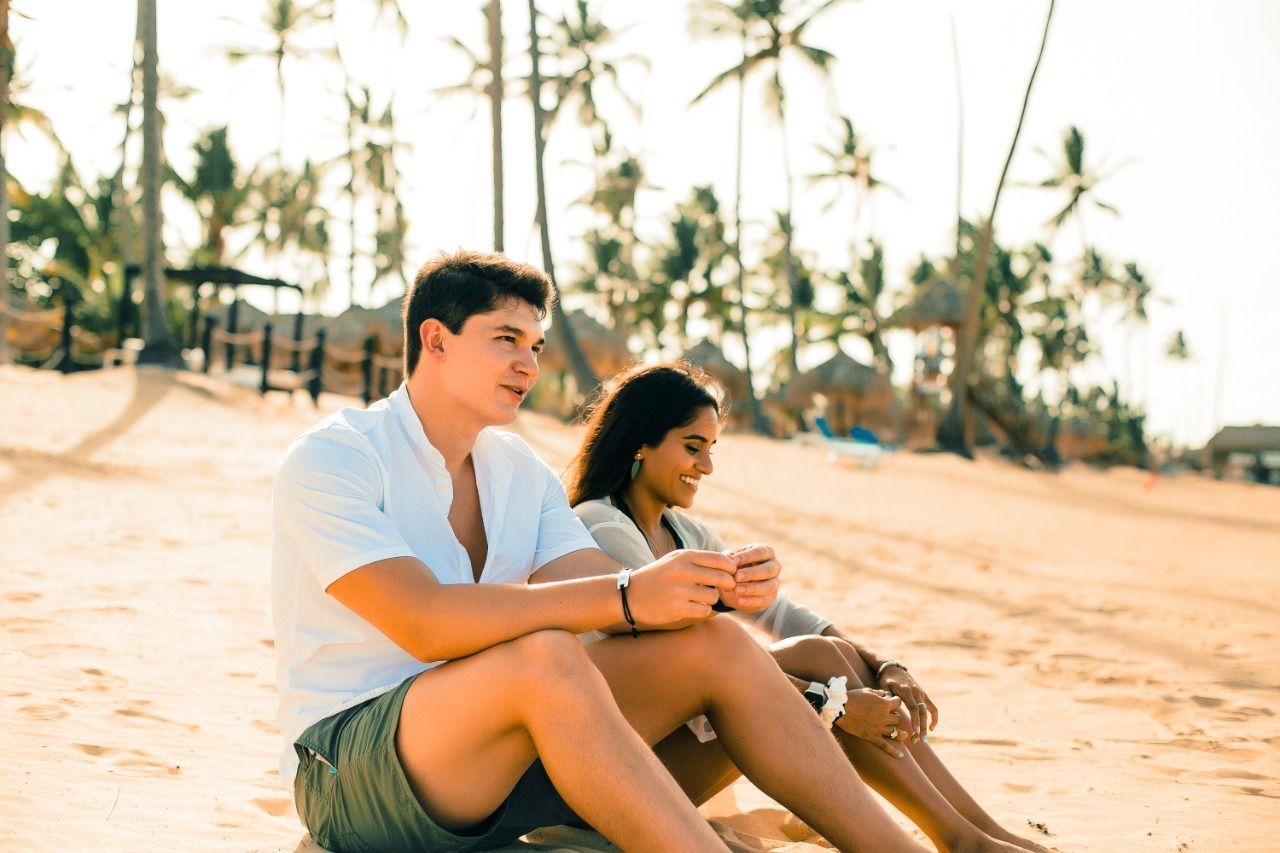 punta cana couple photoshoot