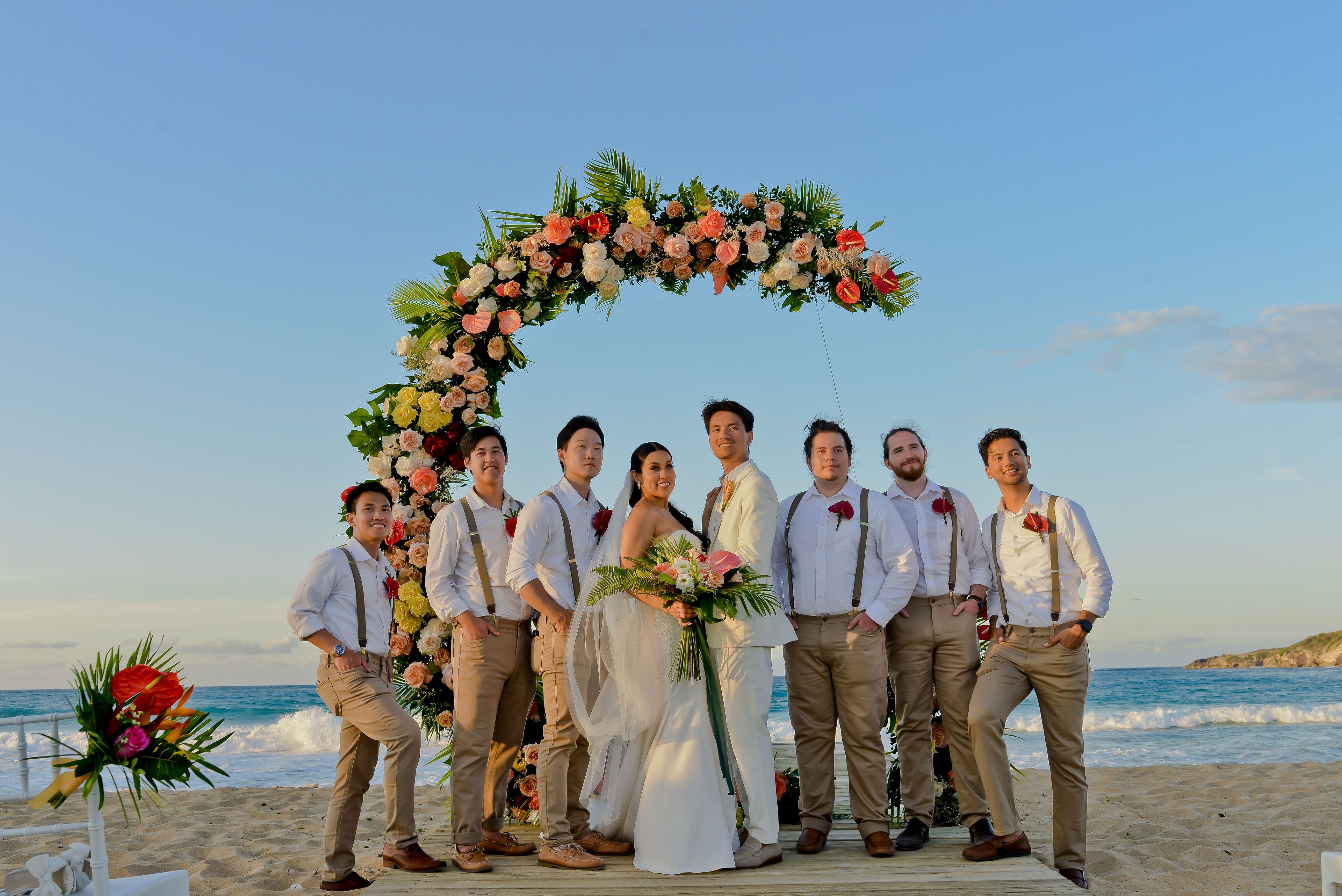 Large Punta Cana wedding photography studios and what couples really pay for