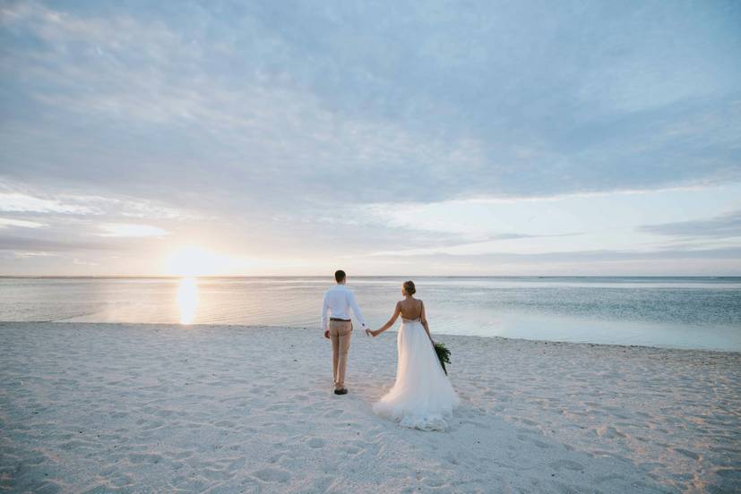 Wedding photography cost breakdown in Punta Cana beach ceremony